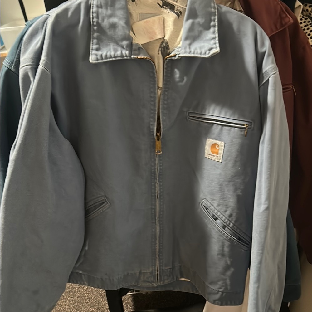 Carhartt Light Blue Work Jacket